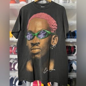 *NEW* Xtra LARGE 🏀 DENNIS RODMAN 🏀 PREMIUM MENS T-SHIRT